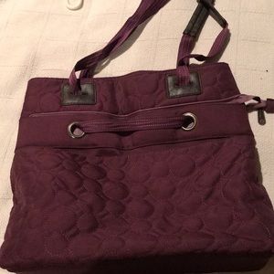 Thirty-One Like New Convertible Tote, Purple